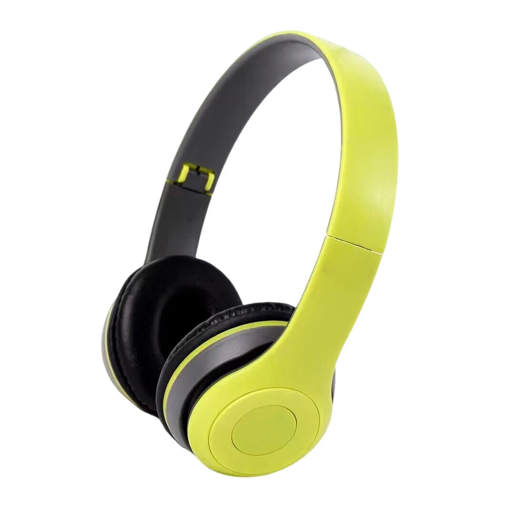 P47 Wireless Over Ear Headset Noise Cancelling Bluetooth-Compatible 5.0 Gaming Headphone Card Mp3 Player Support Hands-Free