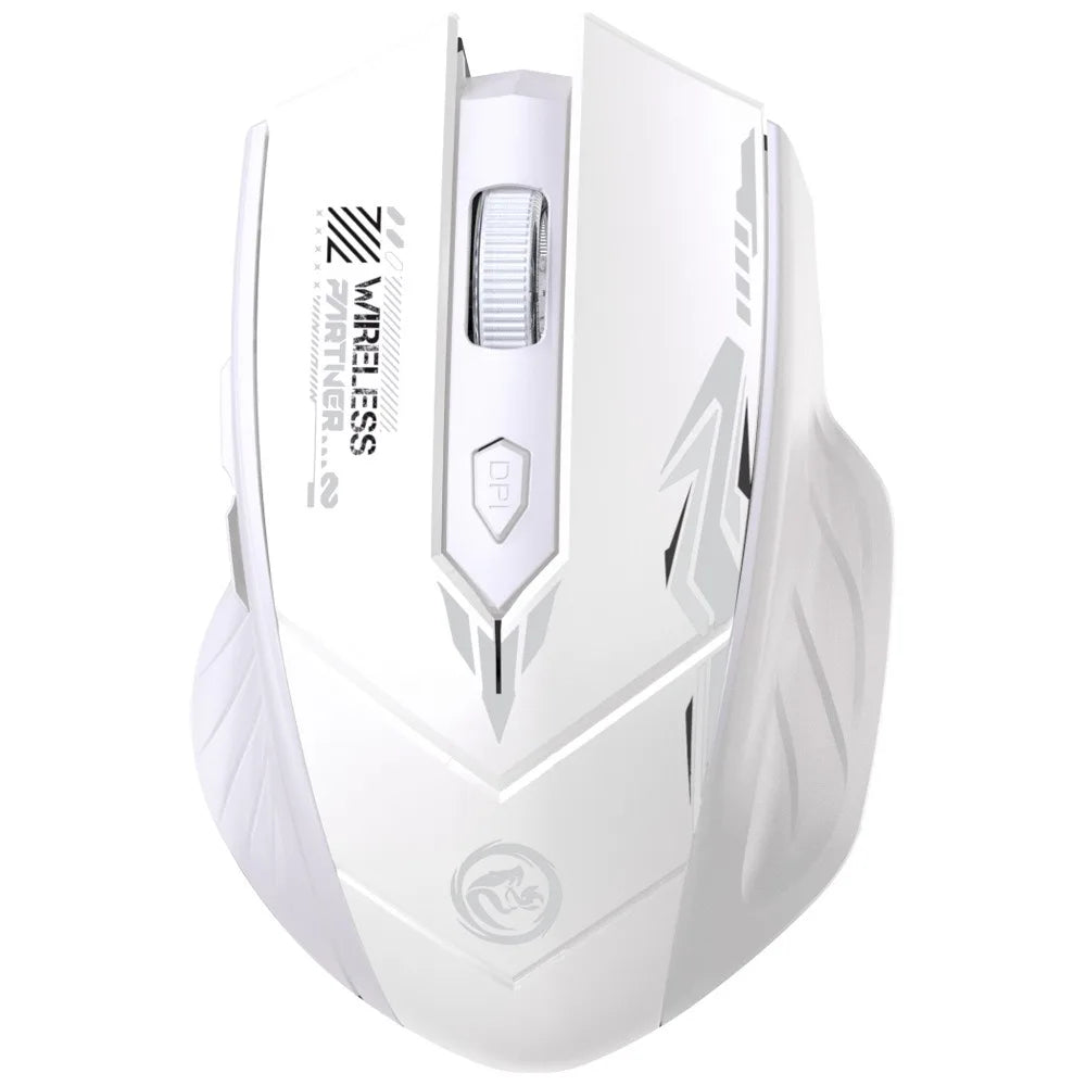 Bluetooth 5.2 Mouse Dual-Mode 2.4G Wireless Mouse 6 Buttons Gaming Mice Rechargeable Mouse 1600 DPI For PC Laptop Macbook