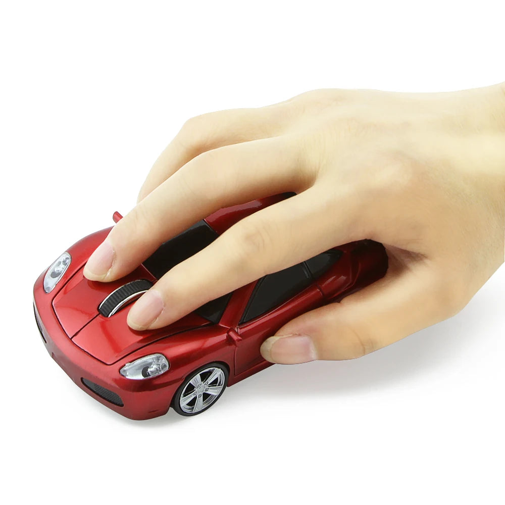 Ferrari Car Model 2.4G Wireless Mouse With Adjustable DPI Children's Day Gift USB Optical Mice Suitable For Laptop Peripherals