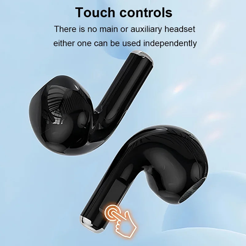 Bluetooth Earphone Wireless Headphone ENC-Calling Noise Cancelling Headset HiFi Stereo Headset Pro4s Earbuds For Xiaomi Air-pods