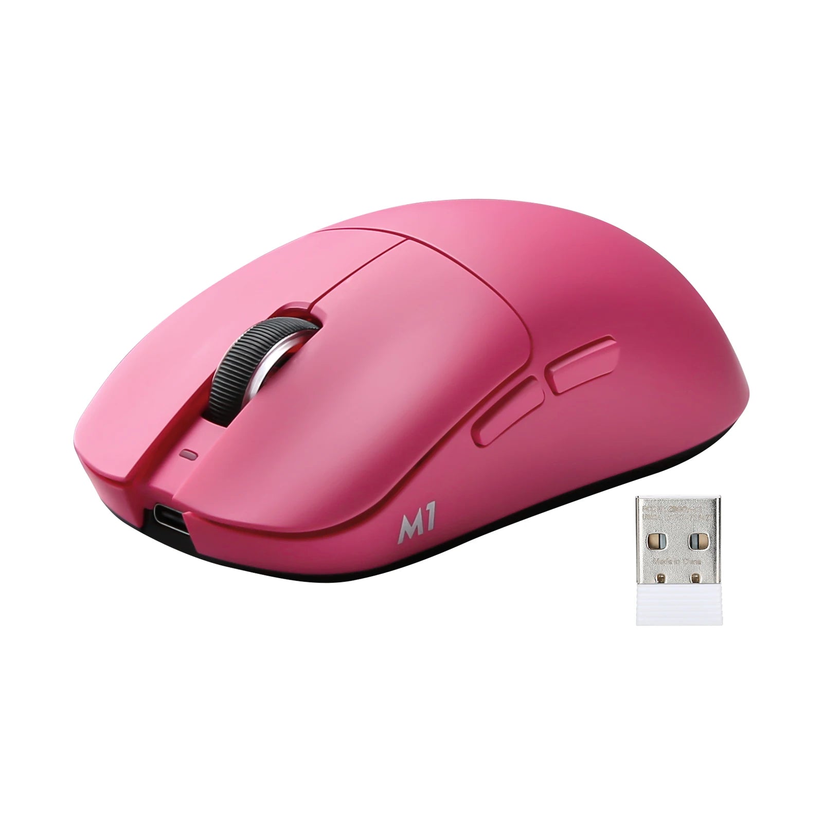 YUNZII M1 Wireless Gaming Mouse,Tri-Mode Lightweight Custom Mice,PAW3311 Sensor 10000DPI Rechargeable Wireless Mouse for Win&Mac