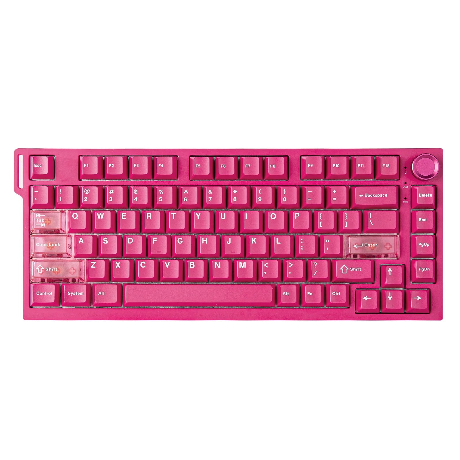 YUNZII RT75 PRO Dual 8K Wireless Gaming Keyboard, Rapid Trigger Mechanical Hall Effect Magnetic Keyboards, RGB Custom SOCD/DKS