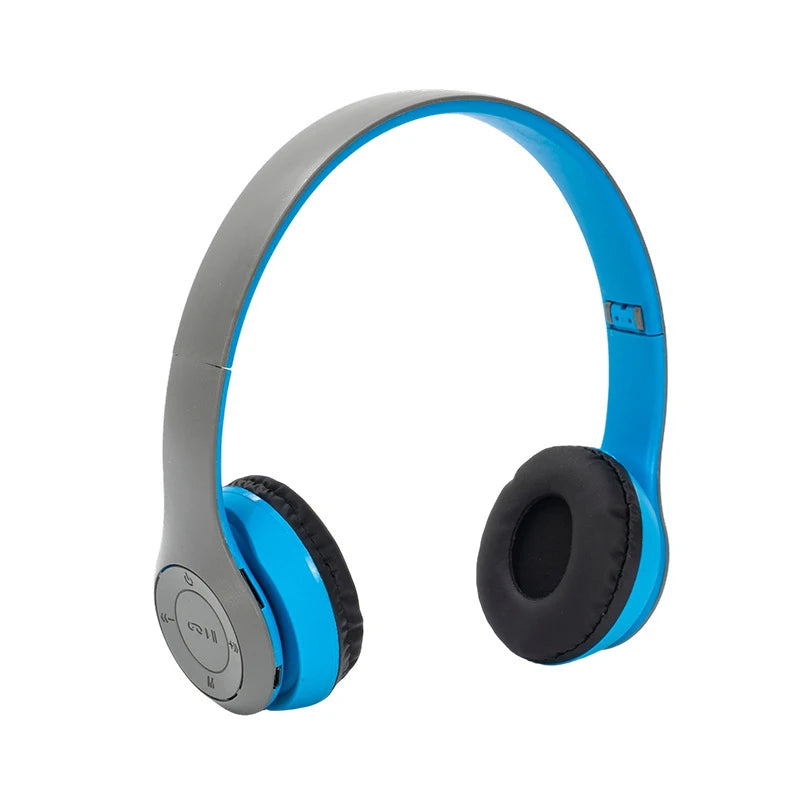 TWS Wireless Bluetooth 5.3 Headphones Over Ear HIFI Stereo Headsets Noise Reduction Sports Gaming Earphone Music Player With Mic
