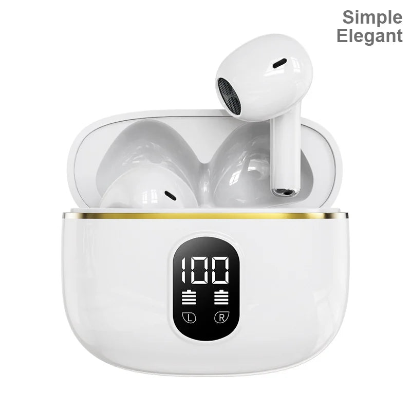 Bluetooth Earphone Wireless Headphone ENC-Calling Noise Cancelling Headset HiFi Stereo Headset Pro4s Earbuds For Xiaomi Air-pods