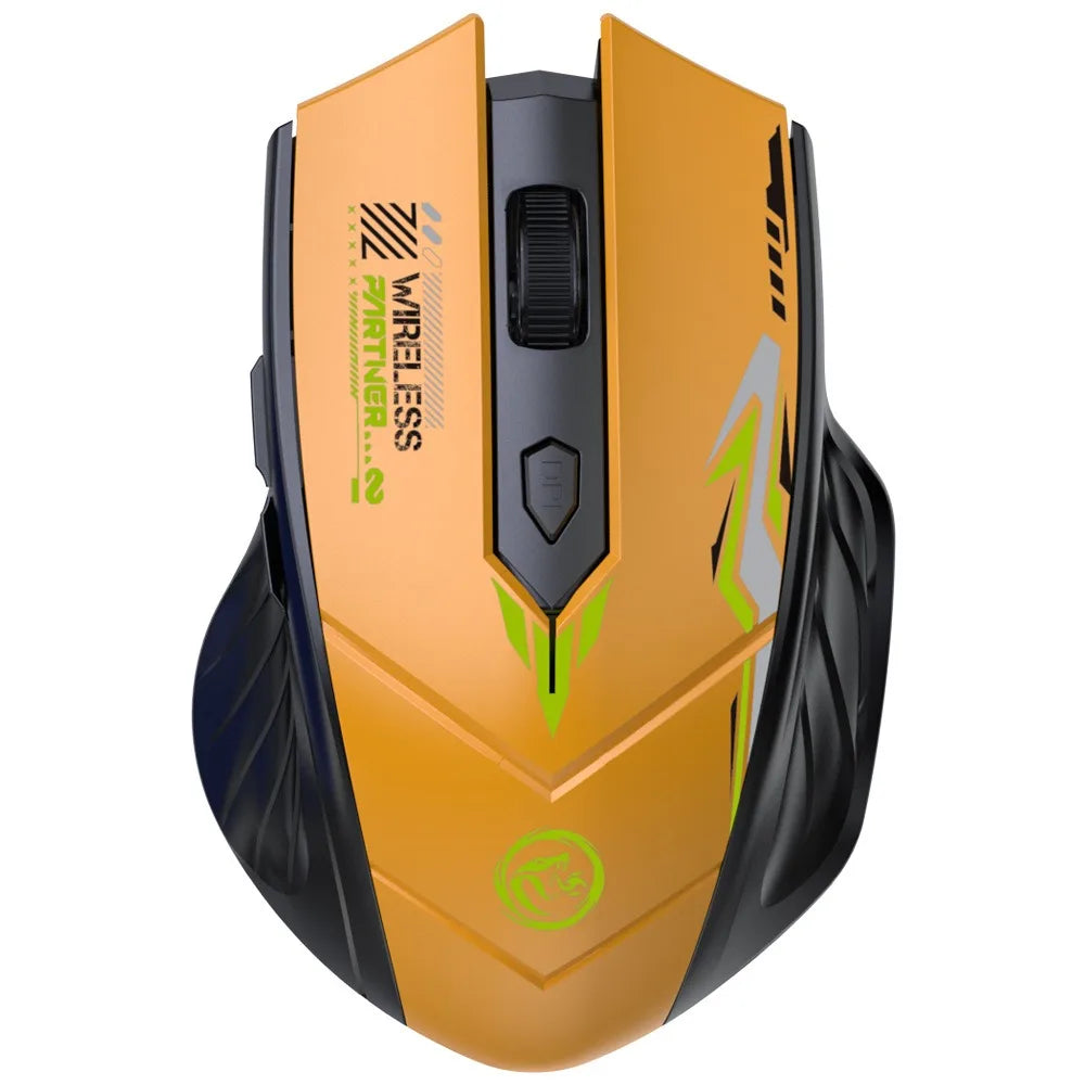 Bluetooth 5.2 Mouse Dual-Mode 2.4G Wireless Mouse 6 Buttons Gaming Mice Rechargeable Mouse 1600 DPI For PC Laptop Macbook